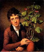Rembrandt Peale Rubens Peale with a Geranium Germany oil painting artist